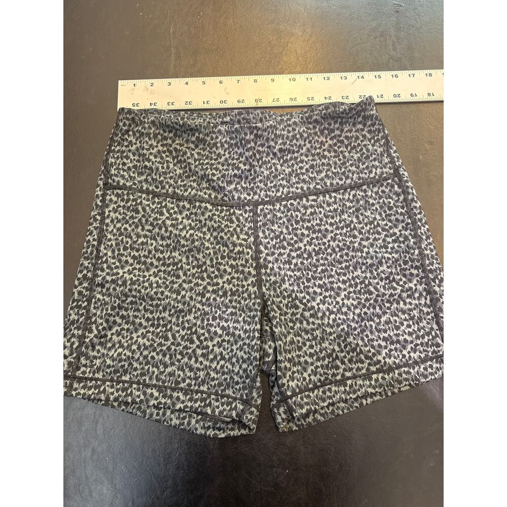 Athleta Women Size 1X Gray Ultimate Printed Animal Print Shortie 981071